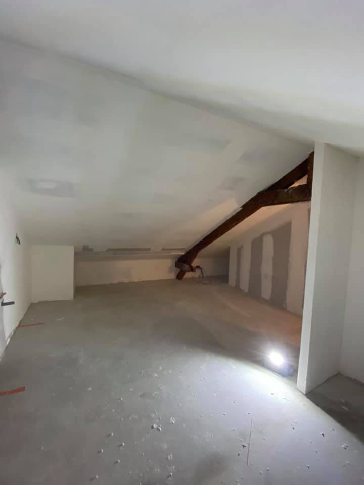 chantier amenagement de combles