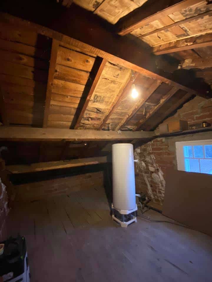 chantier amenagement de combles