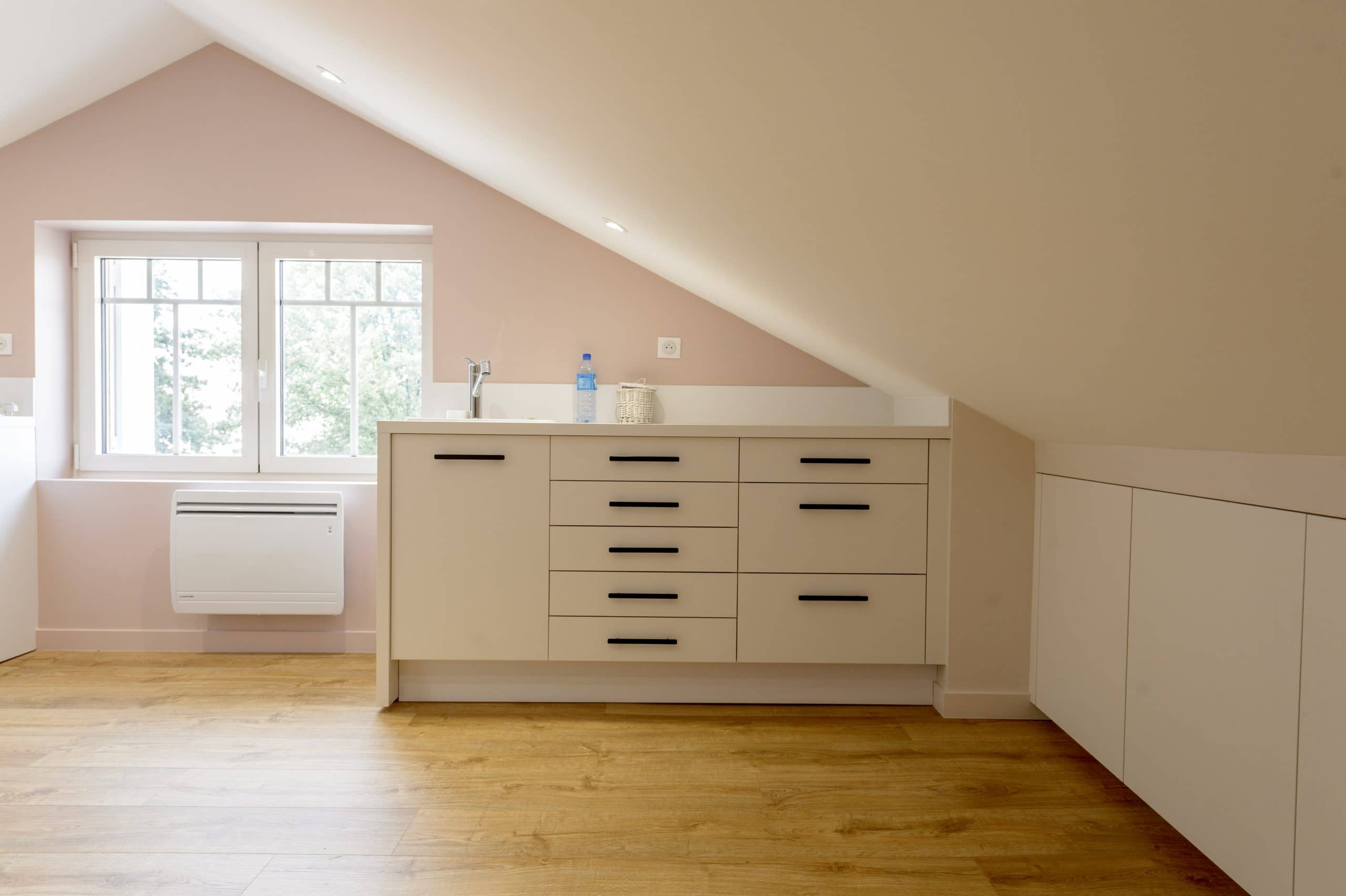 buanderie sous les combles