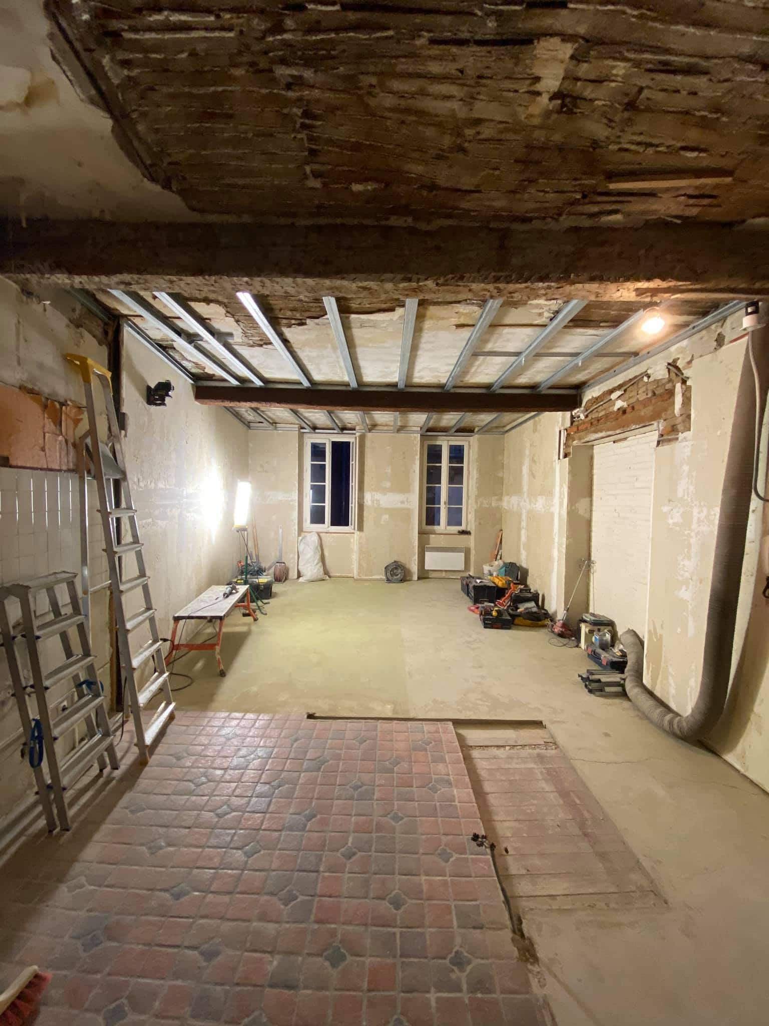 Chantier de rénovation