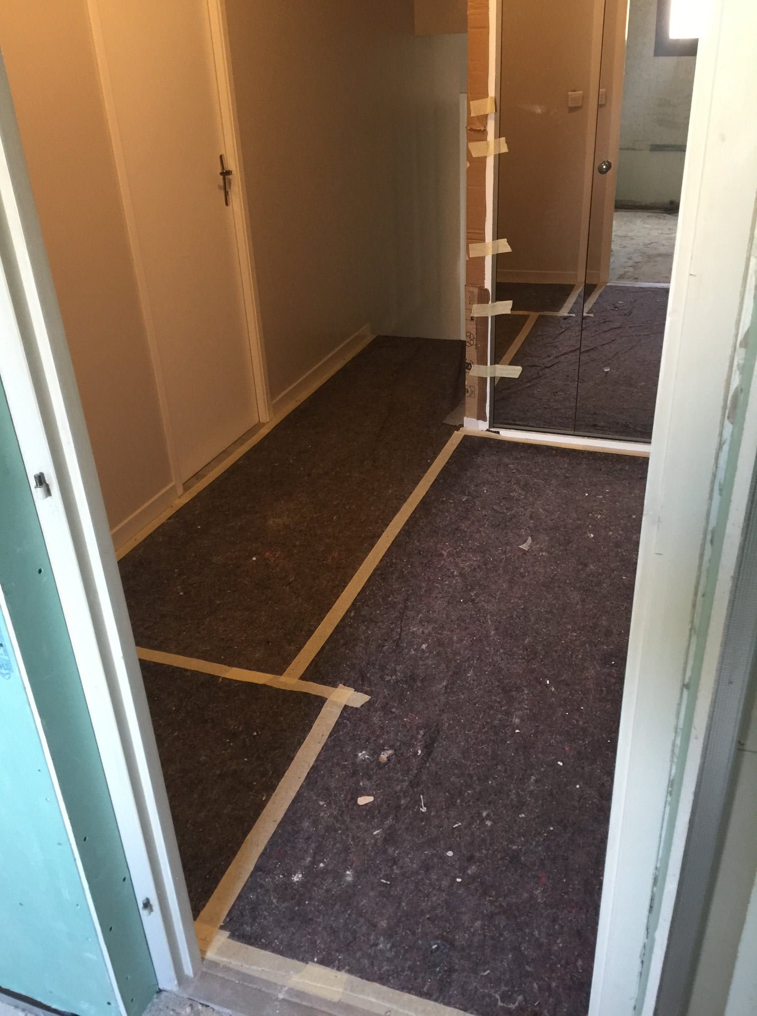 renovation sol moquette