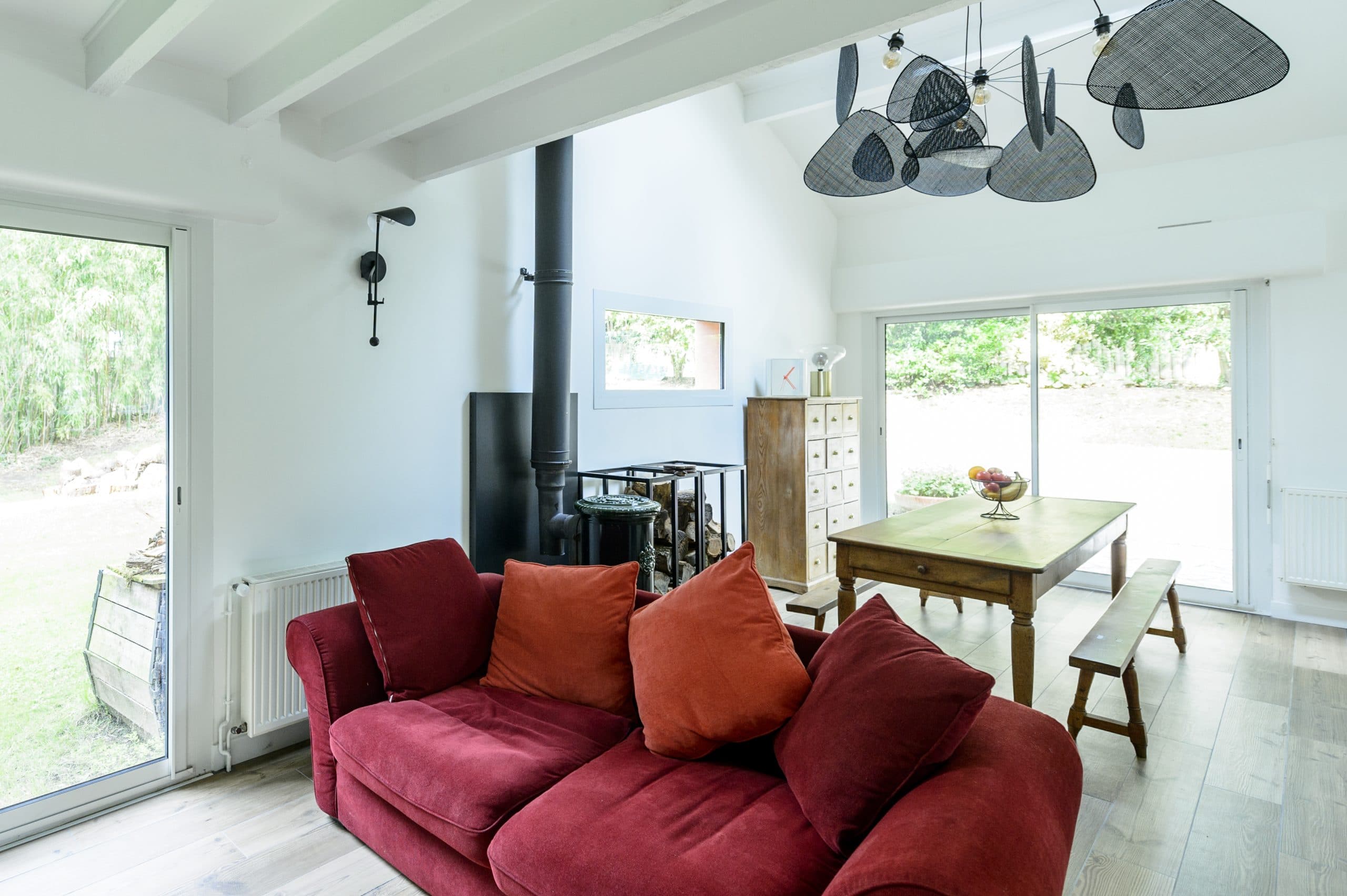 salon salle a manger moderne