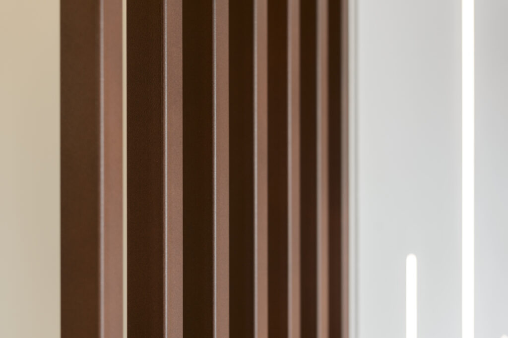 Détail d’une menuiserie intérieure réalisée sur mesure