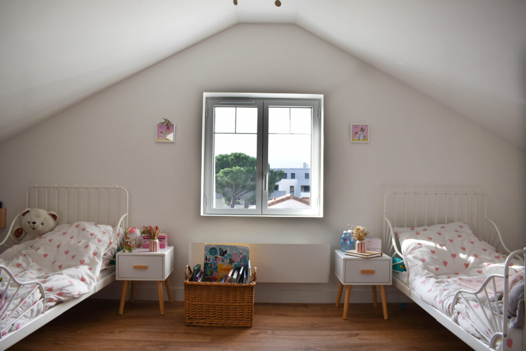 Aménagement de combles en chambre d’enfants à Toulouse